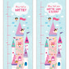 Fairy Castle Canvas and Wood Height Chart