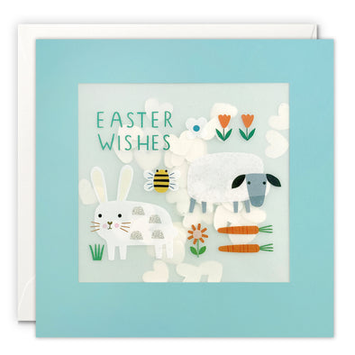 Easter Wishes Card with Paper Confetti - Paper Shakies by James Ellis