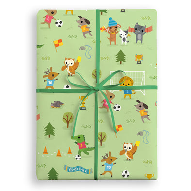 Football Wrapping Paper by James Ellis