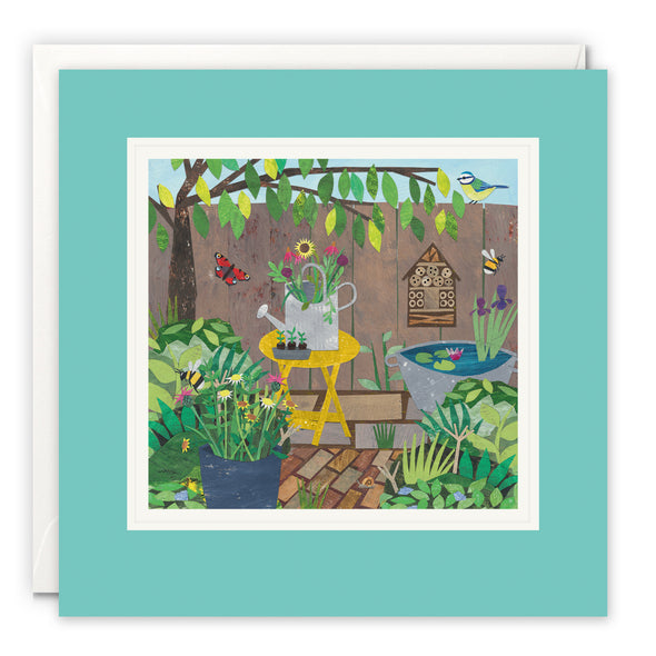 Eco Garden Art Card by Christina Carpenter
