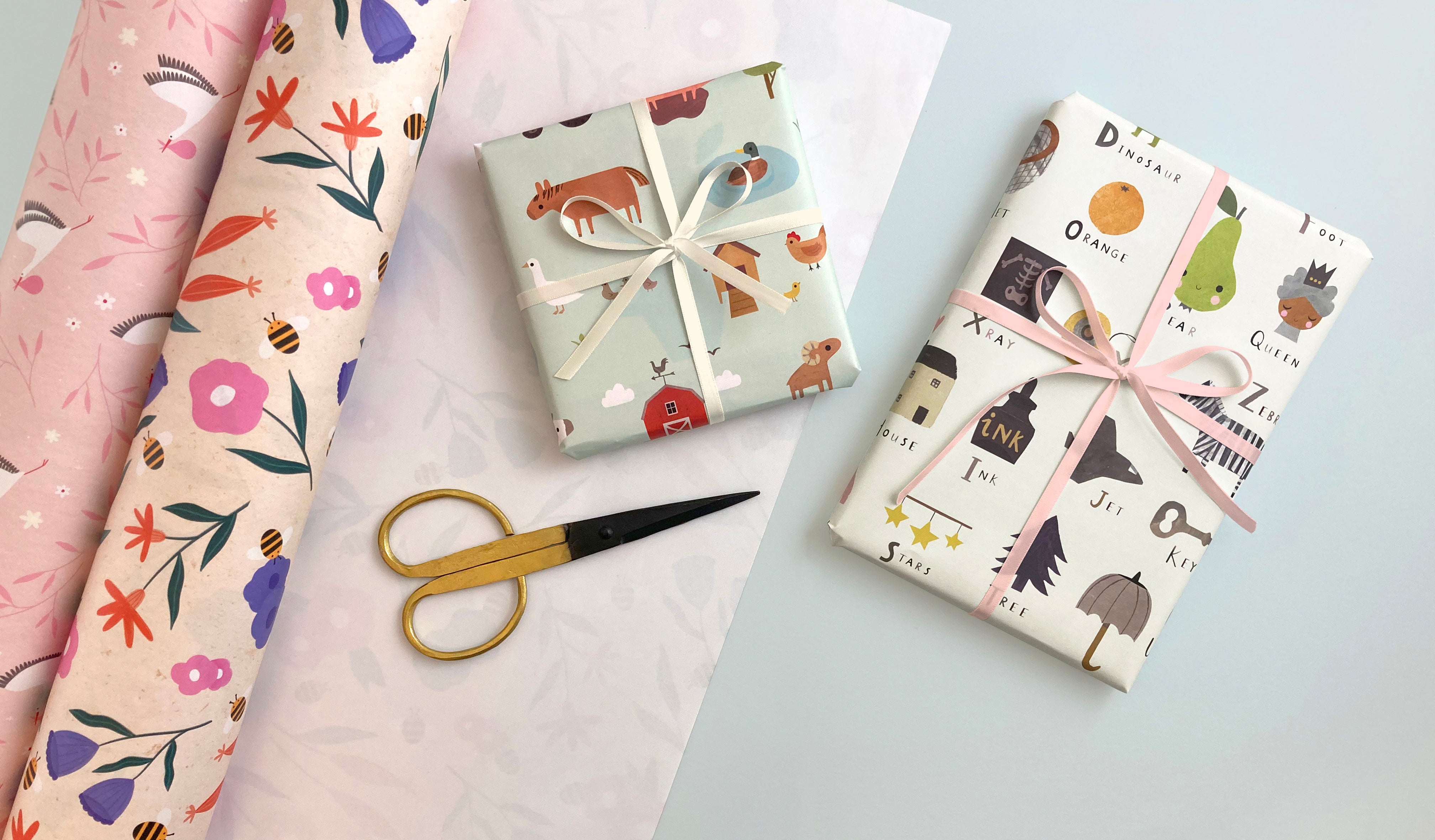 Paper Wrapper Before Our Wrapping Paper Journey
