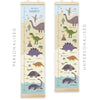 Dinosaur Landscape Canvas and Wood Height Chart