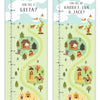 Fairy Tale Canvas and Wood Height Chart