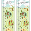 Fairy Tale Canvas and Wood Height Chart