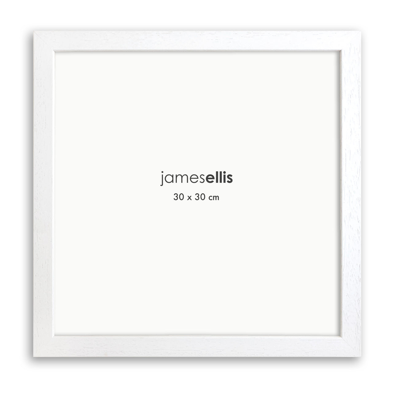 30 x 30 cm Solid Wood Picture Frame - Oak / White