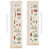 London Canvas and Wood Height Chart