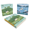 Cornish House and Harbour Wallet of Eight Notecards by James Ellis