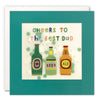 Beer Bottles Father's Day Card with Paper Confetti - Paper Shakies by James Ellis