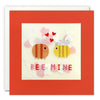 Bees Valentine's Day Card with Paper Confetti - Paper Shakies by James Ellis