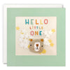 Bear New Baby Card with Paper Confetti - Paper Shakies by James Ellis