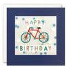 Red Bike Birthday Card with Paper Confetti - Paper Shakies by James Ellis
