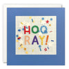 Hooray Card with Paper Confetti - Paper Shakies by James Ellis