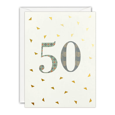 Age 50 Card by James Ellis