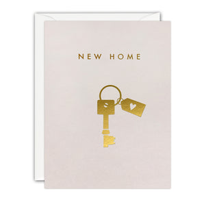 Gold Key Mini New Home Card by James Ellis