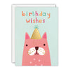 Cat Mini Birthday Card by James Ellis