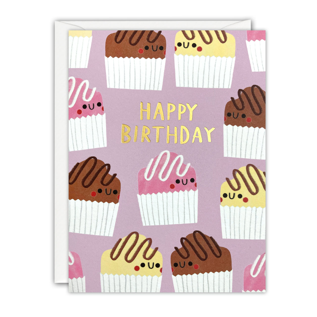 French Fancies Mini Birthday Card by James Ellis