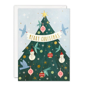 Tree Christmas Card by James Ellis