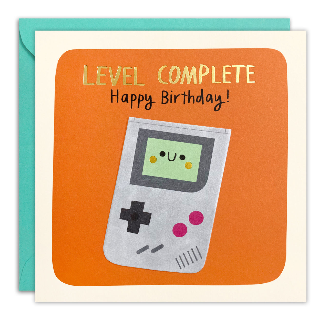 Level Complete Birthday Card by James Ellis