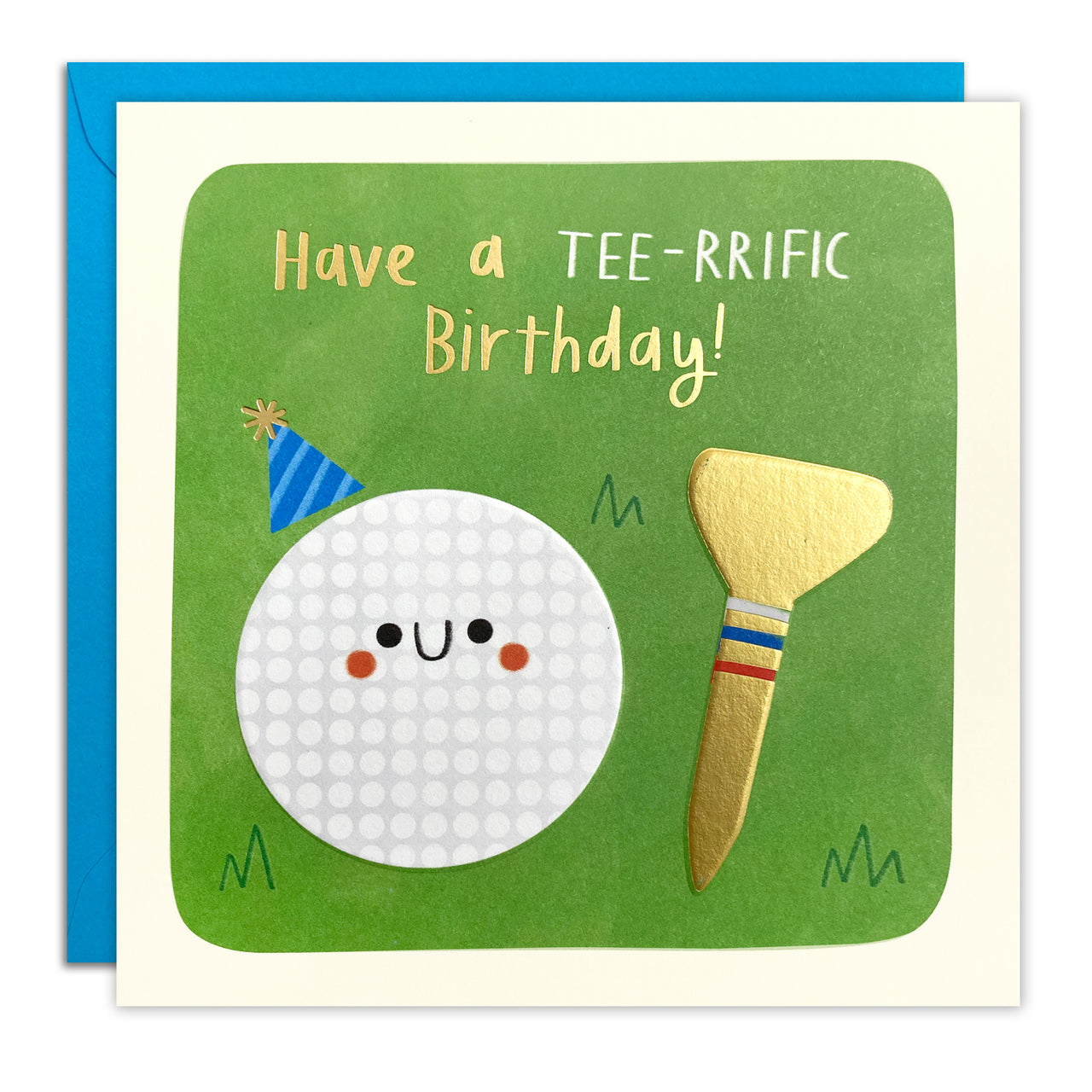 Tee-rrific Birthday Card by James Ellis