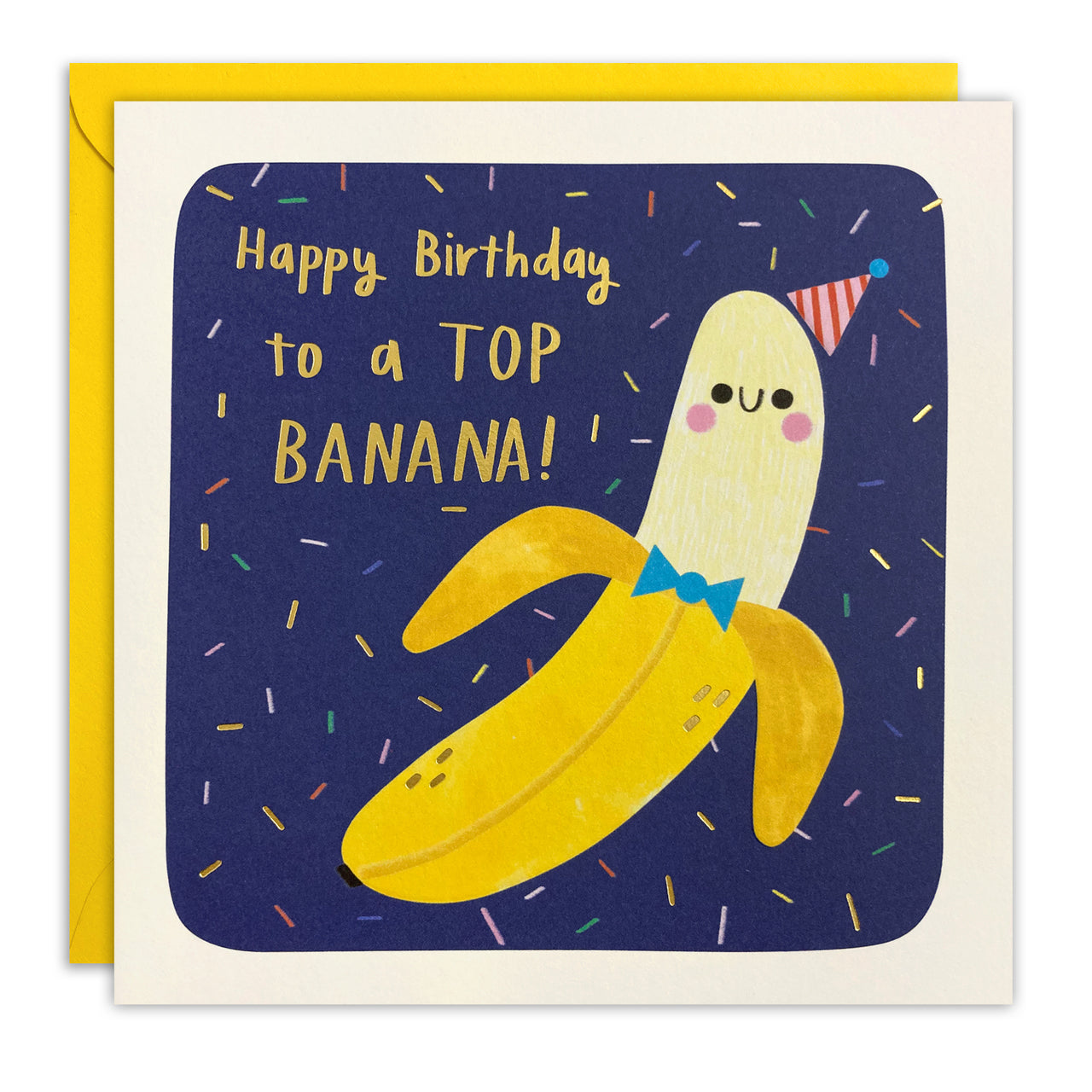 Top Banana Birthday Card by James Ellis