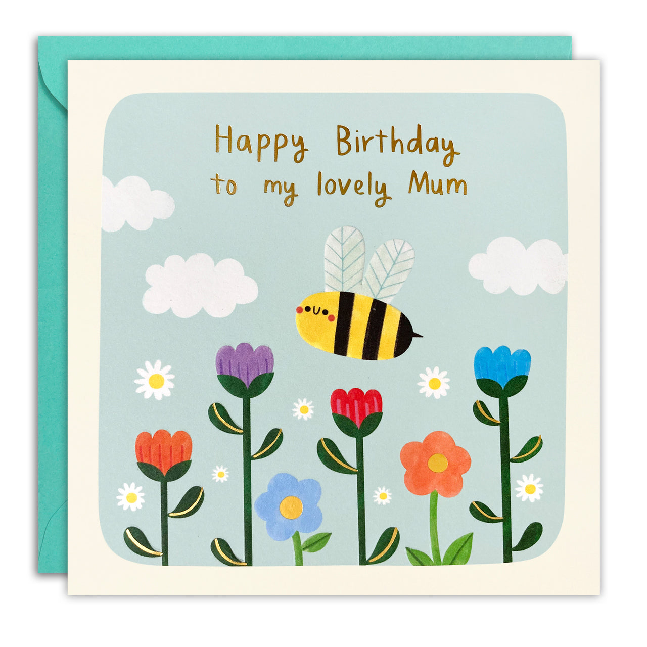 Mum Bee Birthday Card by James Ellis