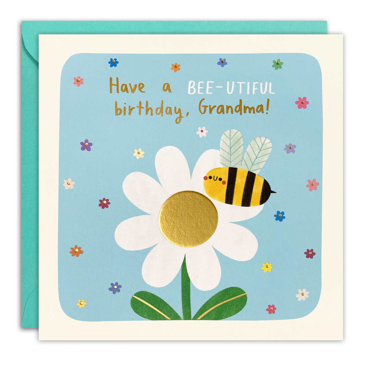 Grandma Bee-utiful Birthday Card by James Ellis