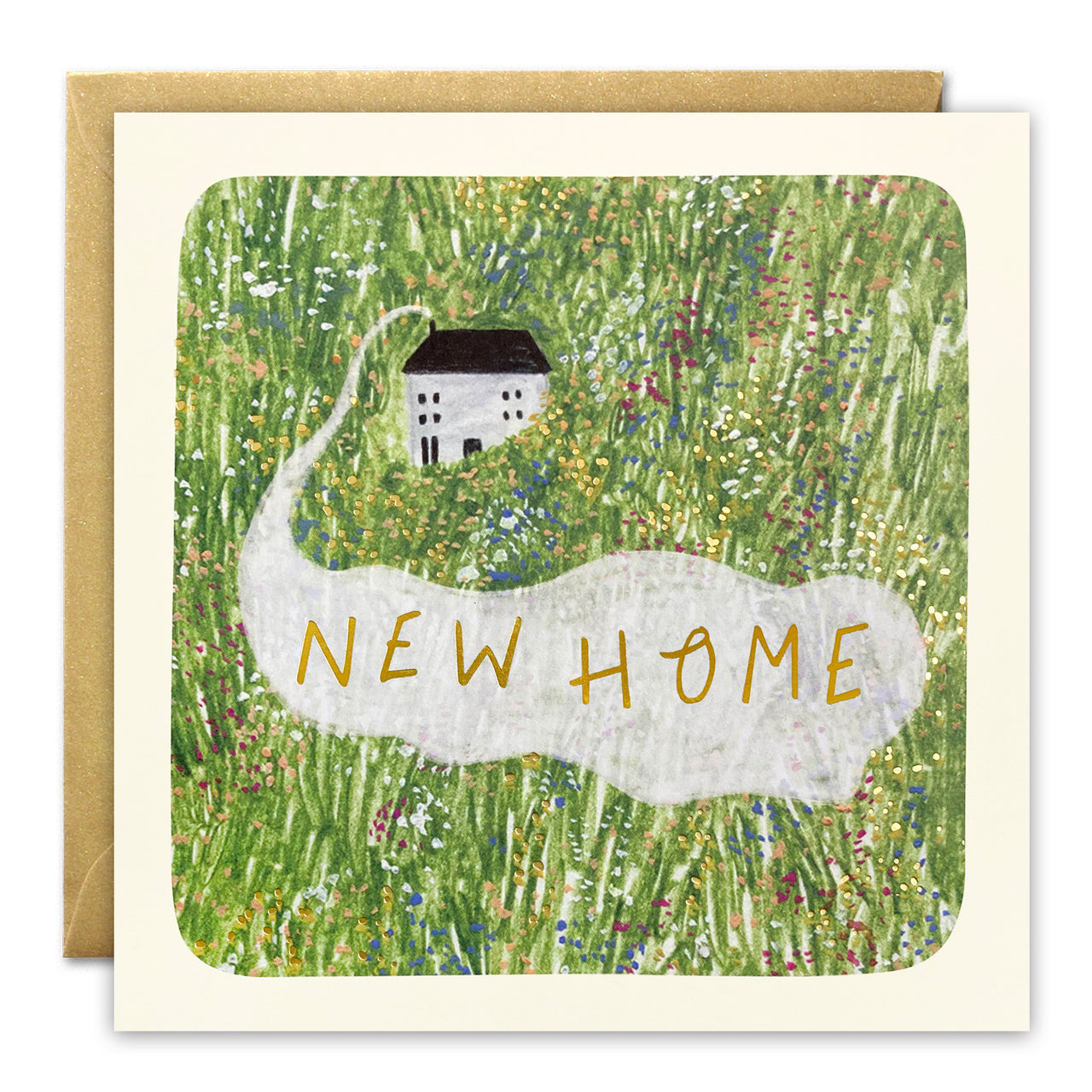 Wild Flowers House New Home Card by James Ellis