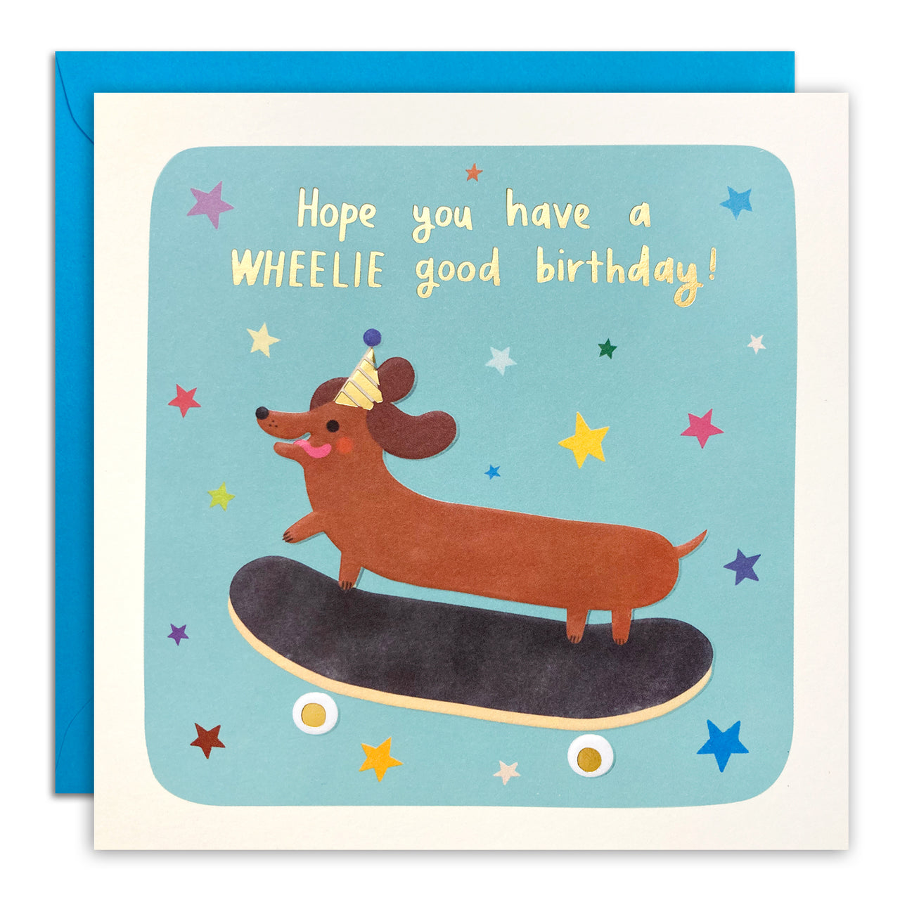 Wheelie Good Birthday Card by James Ellis