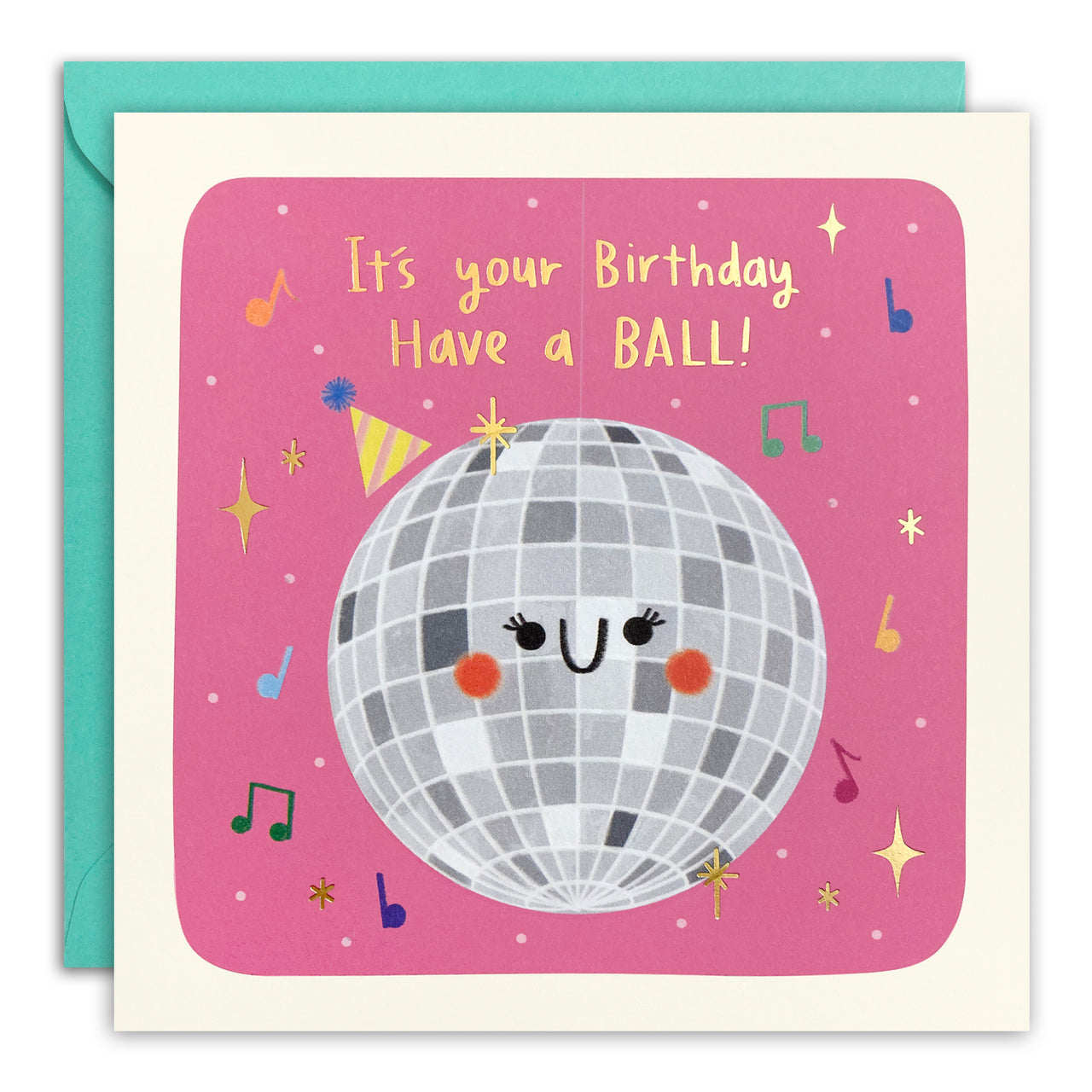 Have a Ball Birthday Card by James Ellis