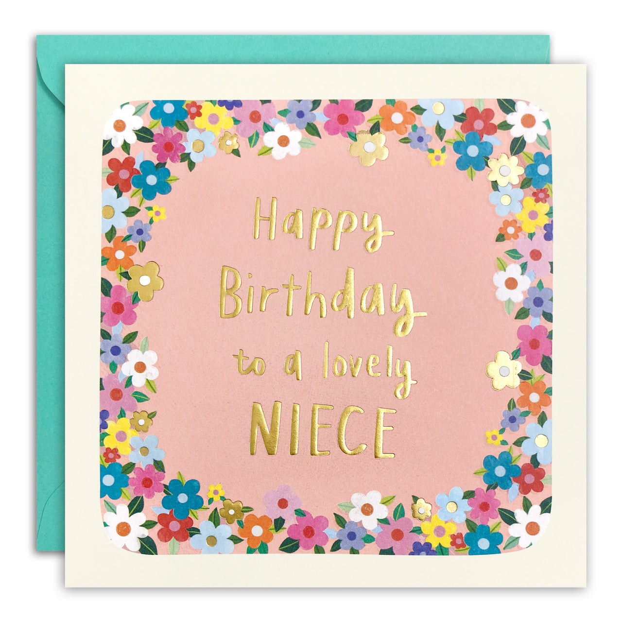 Lovely Niece Birthday Card by James Ellis