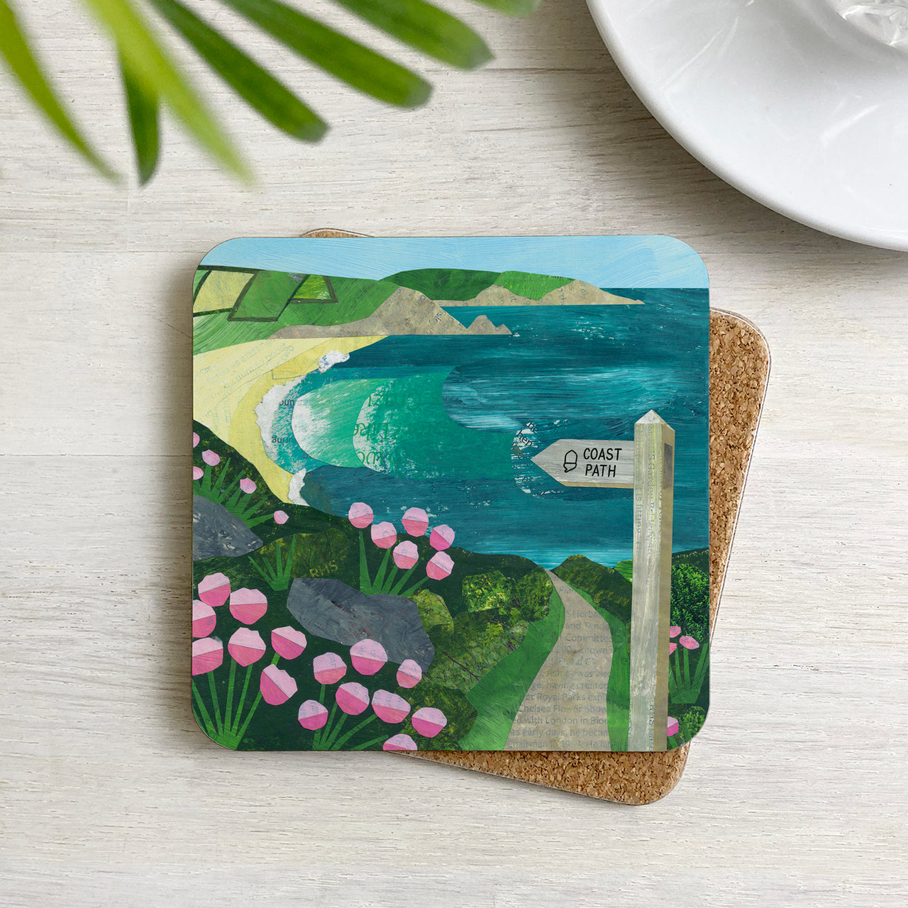 Coast Path Coaster by James Ellis
