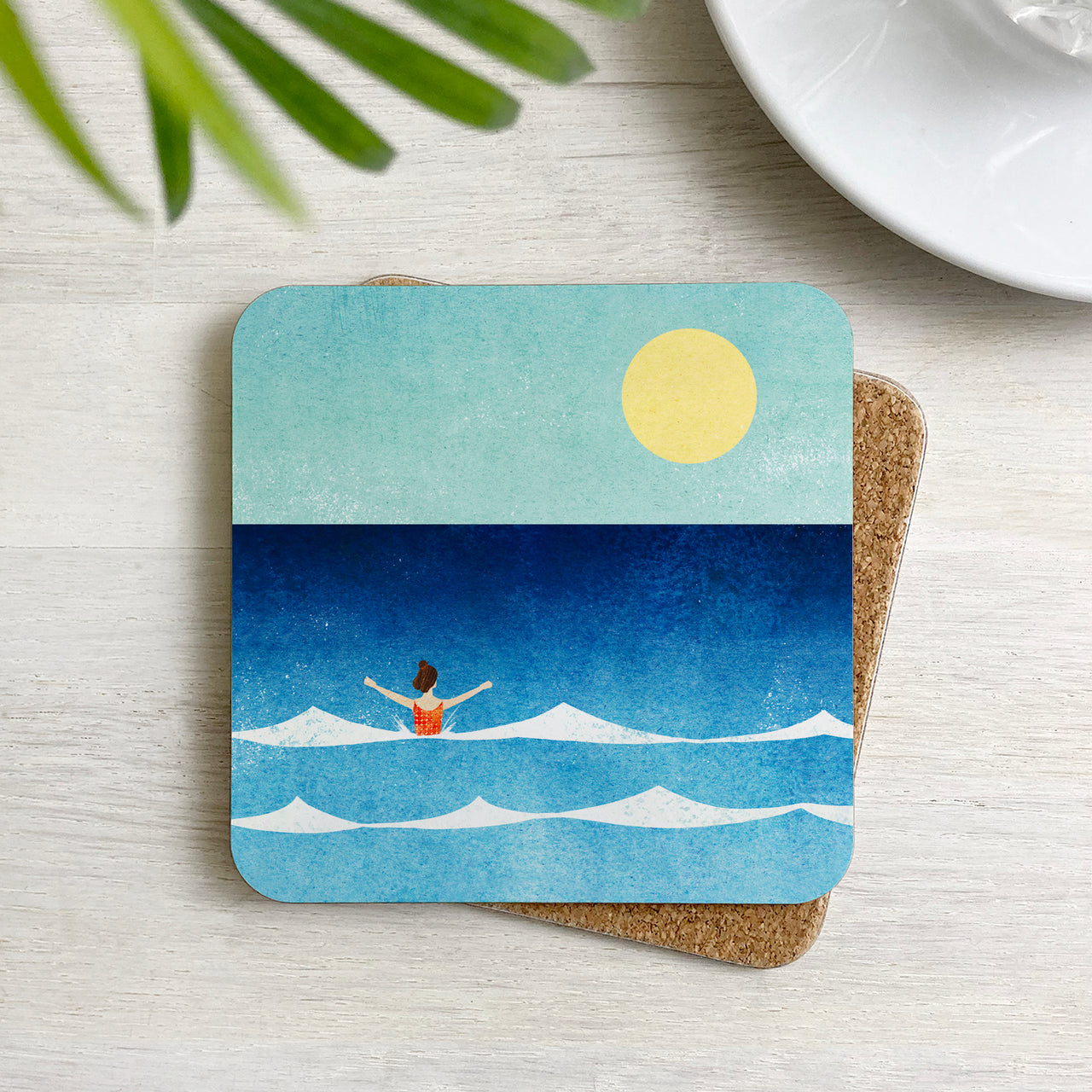 Dip in the Sea Coaster by James Ellis