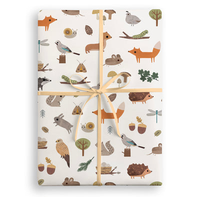 Woodland Wrapping Paper by James Ellis