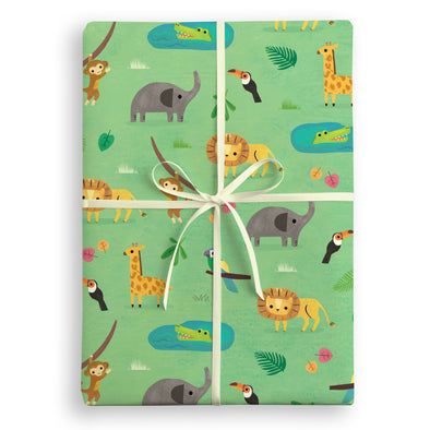 Jungle Wrapping Paper by James Ellis
