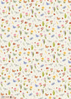 Butterflies and Flowers Wrapping Paper by James Ellis