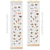 Woodland Alphabet Canvas and Wood Height Chart