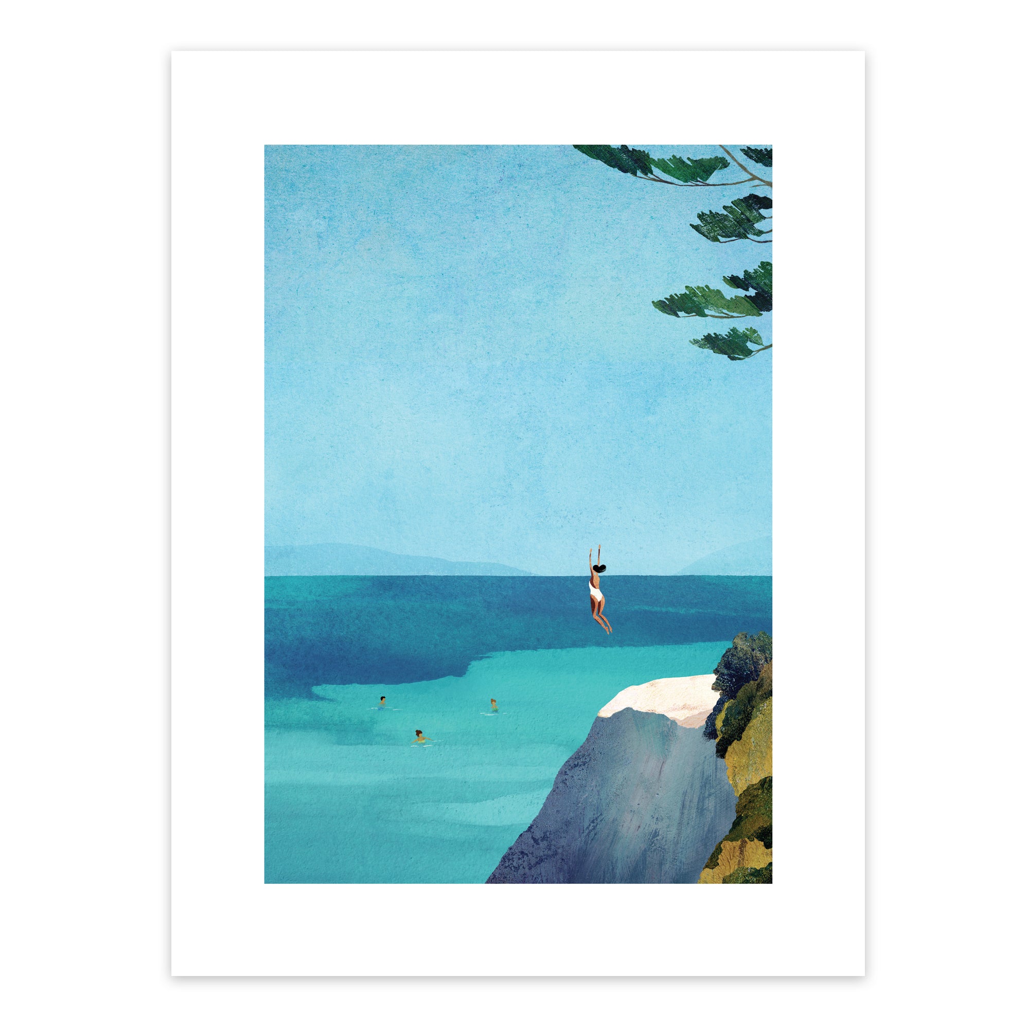Leap Print by Henry Rivers