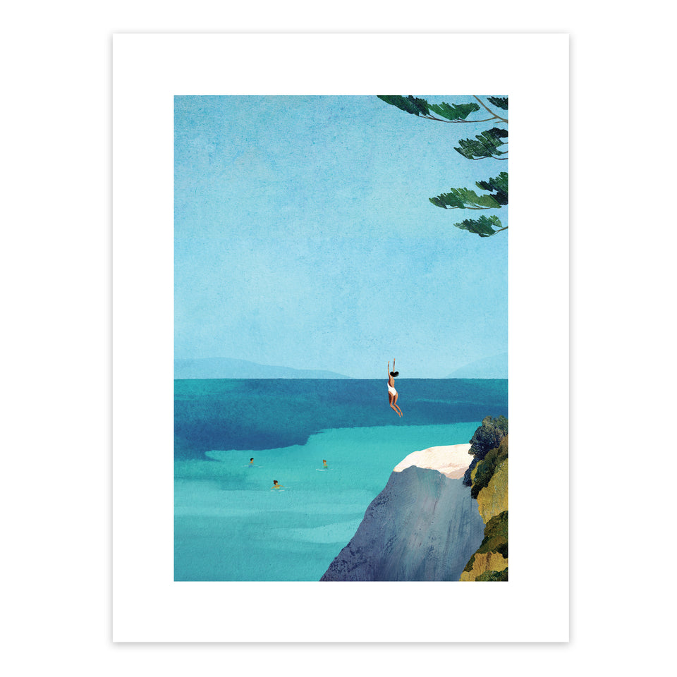 Leap Print by Henry Rivers