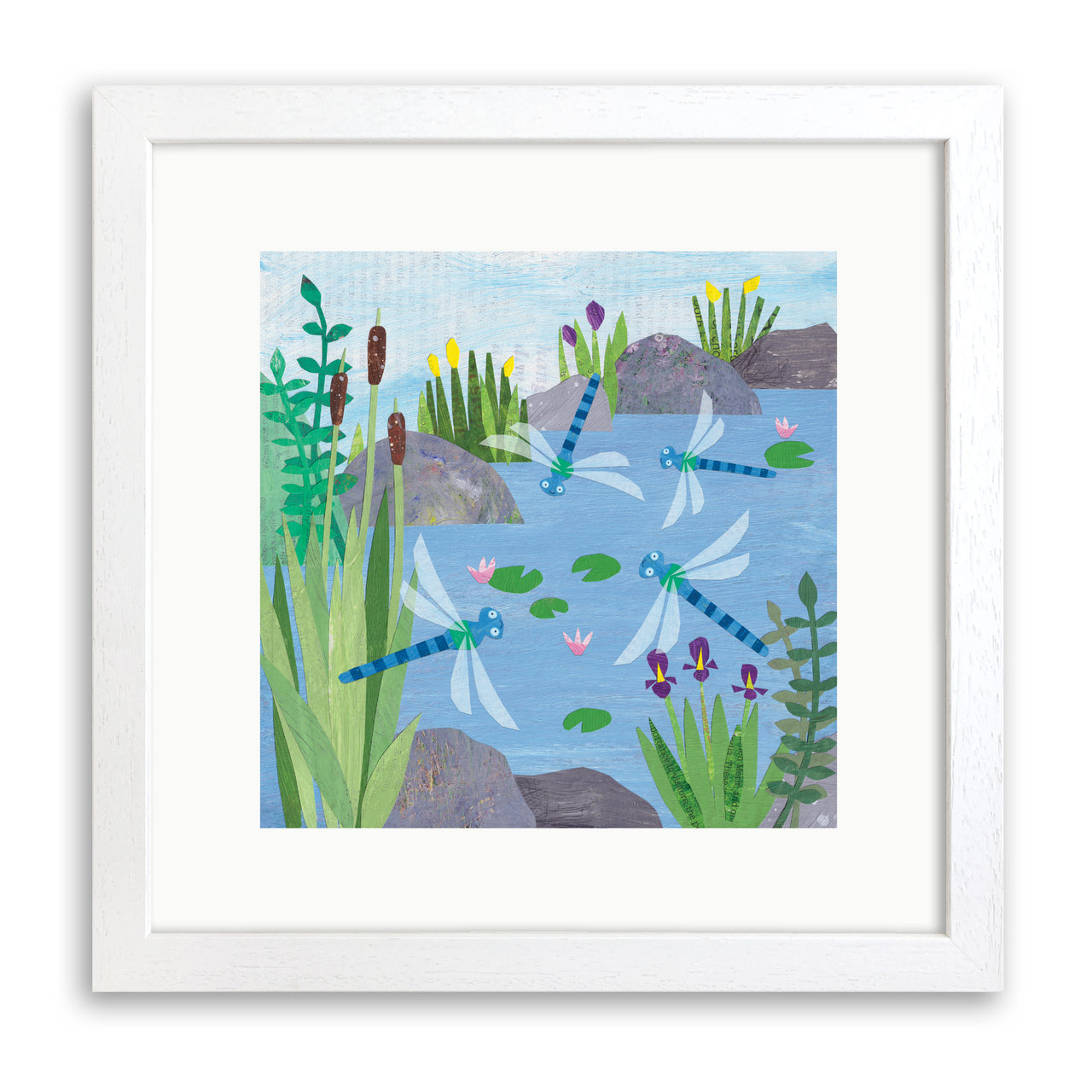 Dragonflies Art Print by Christina Carpenter