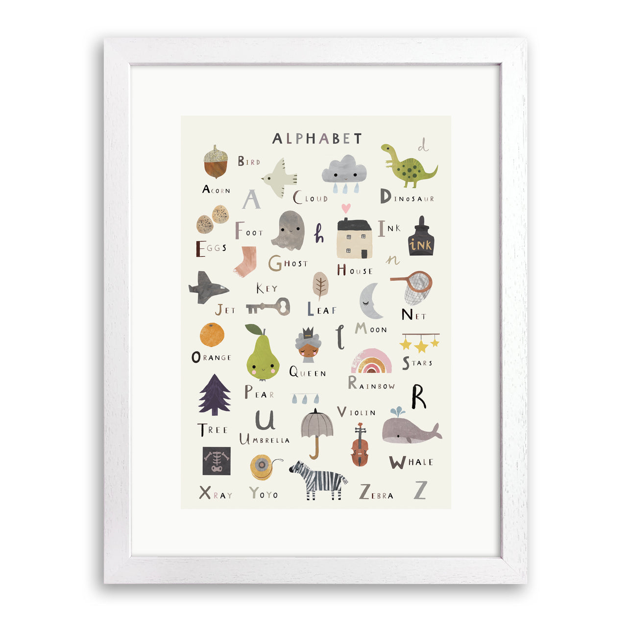 Alphabet Print by Linda Tordoff
