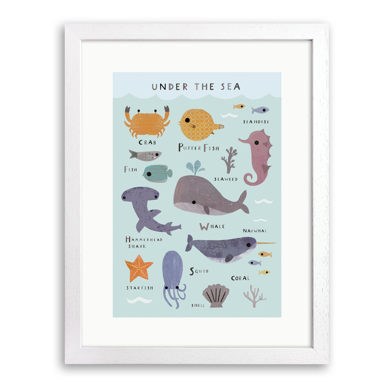 Under the Sea Print by Linda Tordoff