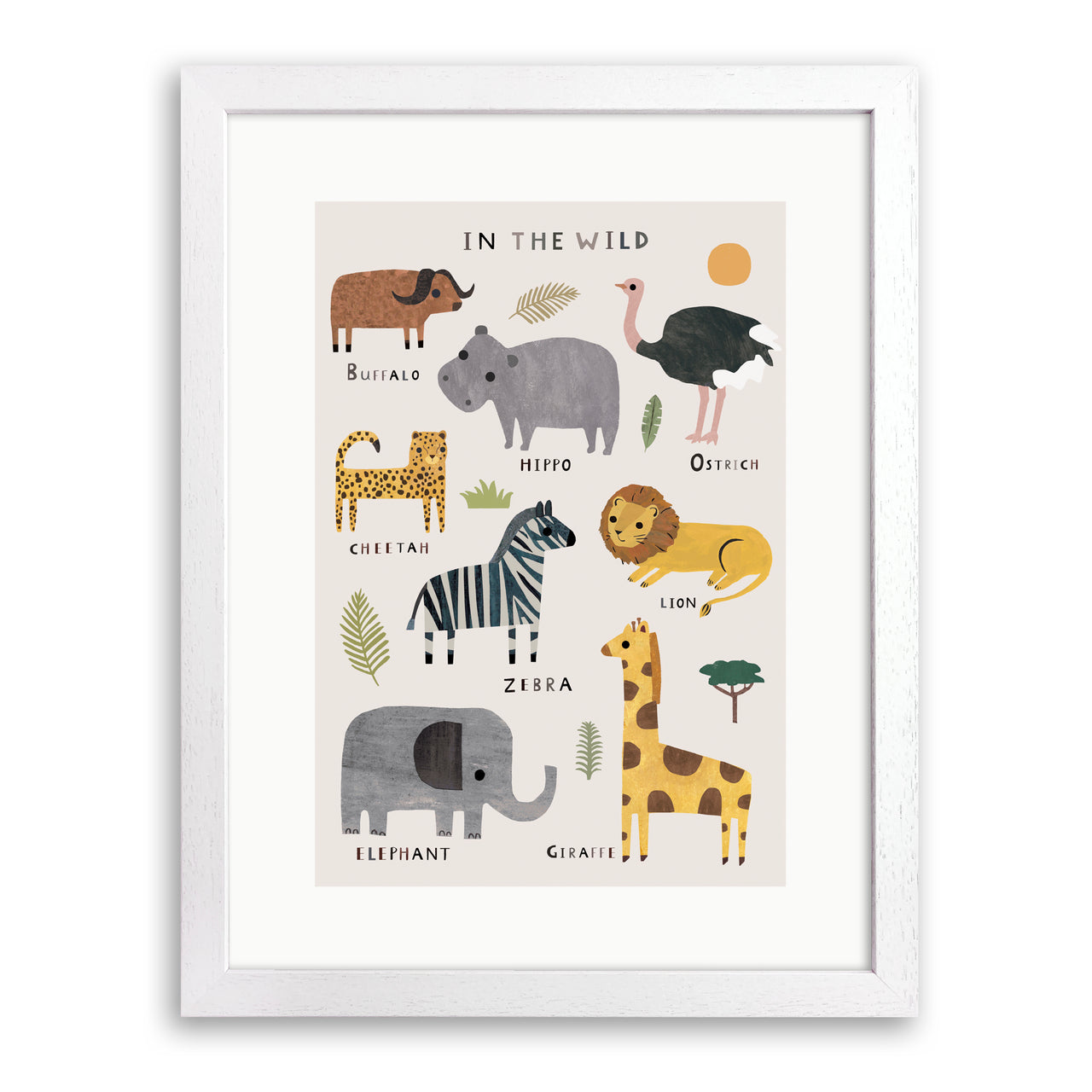 In the Wild Print by Linda Tordoff