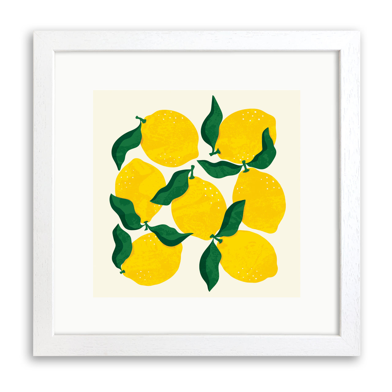 Lemons Print by Rebecca Hollingsworth