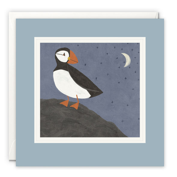 Puffin Art Card by Betsy Siber