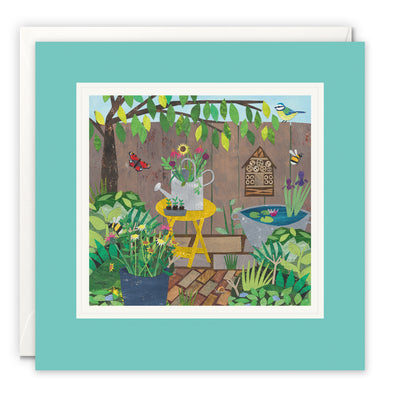 Eco Garden Art Card by Christina Carpenter