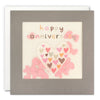 Hearts Anniversary Card with Paper Confetti - Paper Shakies by James Ellis