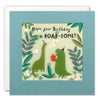 Dinosaurs Birthday Card with Paper Confetti - Paper Shakies by James Ellis