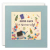 Good Luck at University Card with Paper Confetti - Paper Shakies by James Ellis