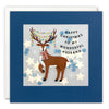 Husband Reindeer Christmas Card with Paper Confetti - Paper Shakies by James Ellis