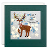 Reindeer Christmas Card with Paper Confetti - Paper Shakies by James Ellis